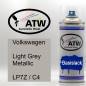 Preview: Volkswagen, Light Grey Metallic, LP7Z / C4: 400ml Sprühdose, von ATW Autoteile West.